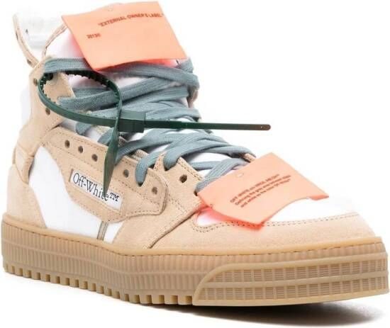 Off-White 3.0 Off-Court high-top sneakers Beige