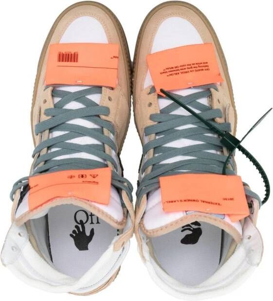 Off-White 3.0 Off-Court high-top sneakers Beige