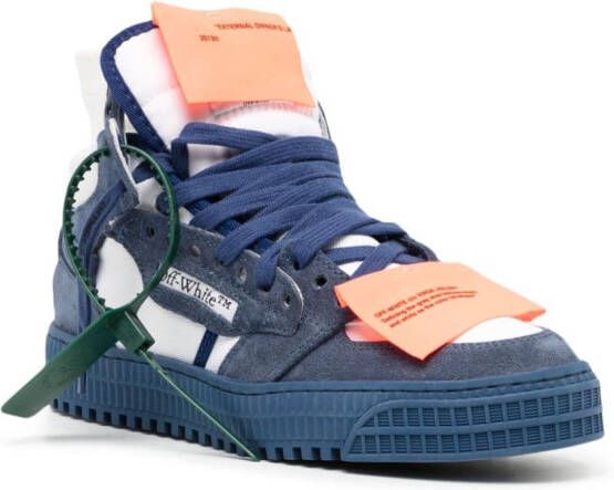 Off-White 3.0 Off Court high-top sneakers Blauw