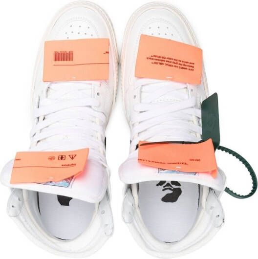 Off-White 3.0 Off Court high-top sneakers Wit