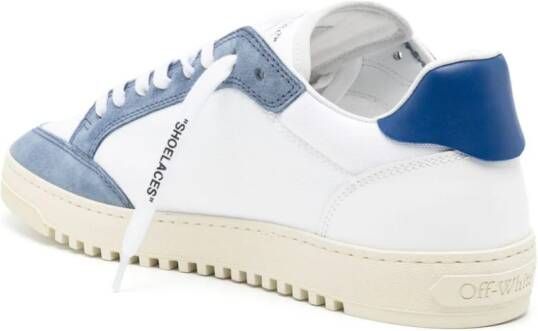 Off-White 5.0 sneakers met vlakken Blauw