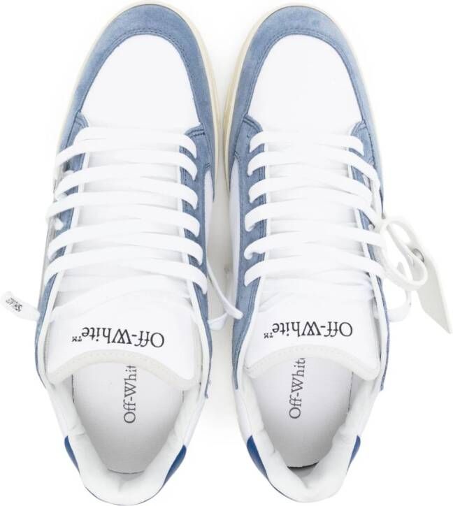 Off-White 5.0 sneakers met vlakken Blauw