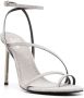 Off-White Allen leren sandalen Zilver - Thumbnail 2
