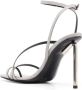 Off-White Allen leren sandalen Zilver - Thumbnail 3