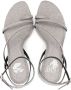 Off-White Allen leren sandalen Zilver - Thumbnail 4