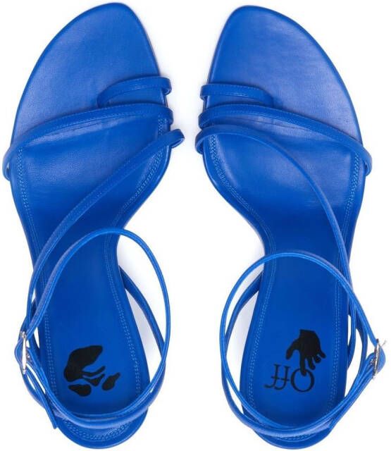 Off-White Allen sandalen met bandjes Blauw