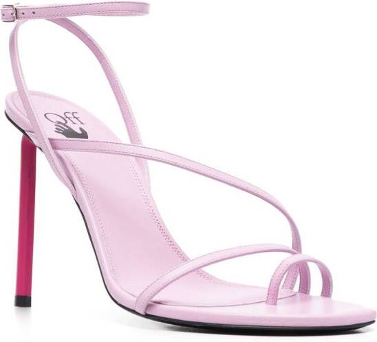 Off-White Allen sandalen met bandjes Roze