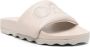Off-White Slippers & Mules Bookish Leather Sponge Slider in crème - Thumbnail 3