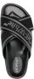 Off-White Cloud slippers met gekruist bandje Zwart - Thumbnail 4