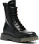 Off-White Combat boots met spons-zool Zwart - Thumbnail 2