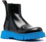 Off-White Enkellaarzen met rits BLACK BLUE - Thumbnail 2