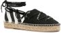 Off-White Espadrilles Canvas Laces Flat Espadrillas in zwart - Thumbnail 8