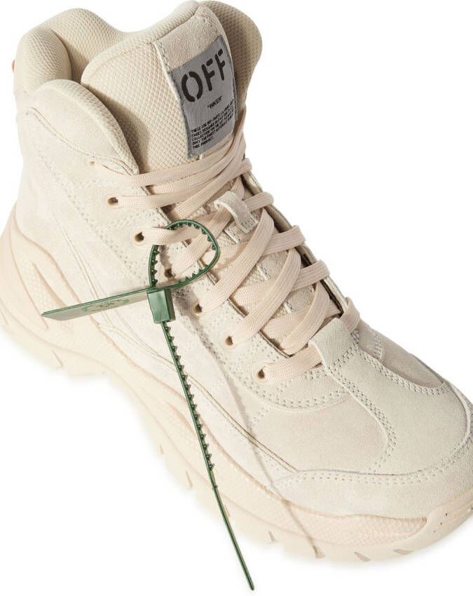 Off-White Hiker high-top sneakers Beige