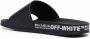 Off-White Industrial slippers met logoprint Zwart - Thumbnail 5