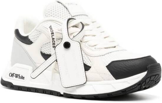 Off-White Kick Off leren sneakers Wit
