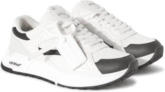 Off White Witte Leren Sneakers met Mesh Panelen White Dames - Foto 13