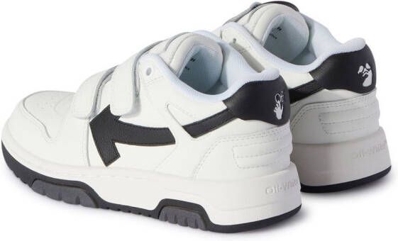 Off-White Kids Out Of Office sneakers met klittenband Wit