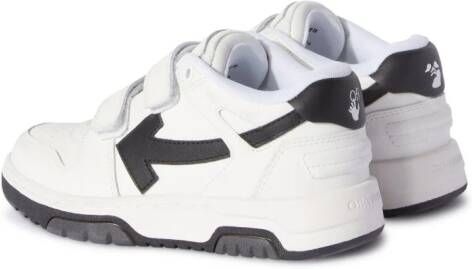 Off-White Kids Out Of Office sneakers met klittenband Wit