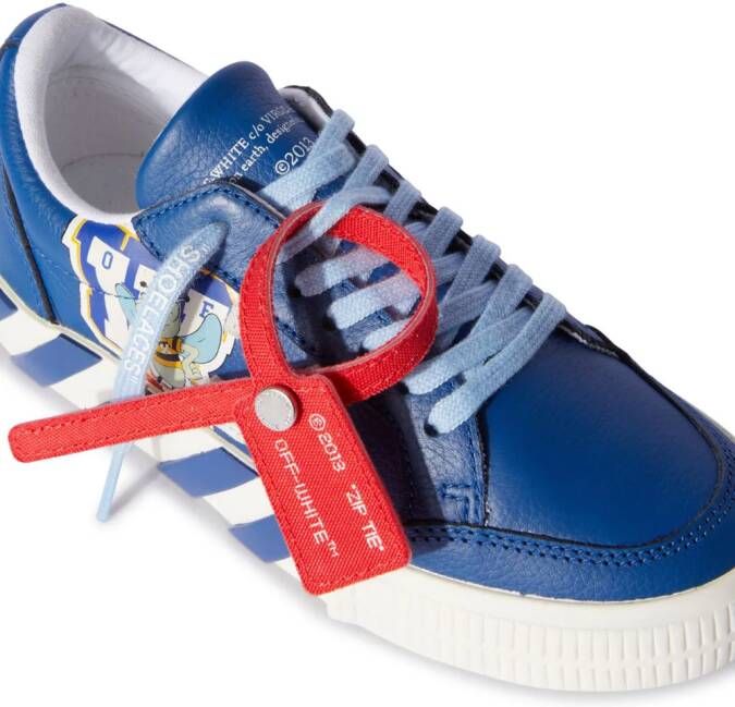 Off-White Kids Vulcanized sneakers Blauw