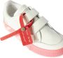 Off-White Kids Vulcanized sneakers met klittenband Wit - Thumbnail 5