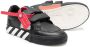 Off-White Kids Vulcanized sneakers met klittenband Zwart - Thumbnail 2