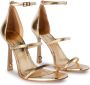 Off-White Leren sandalen Goud - Thumbnail 2