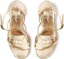 Off-White Leren sandalen Goud - Thumbnail 3