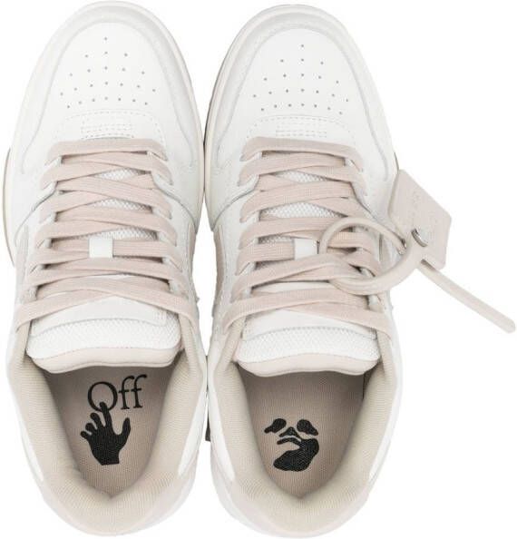 Off-White Sneakers met logo Wit