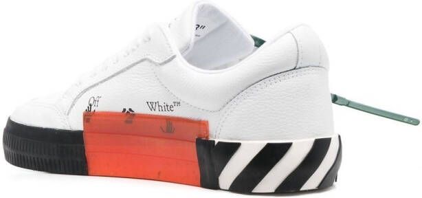 Off-White Vulcanized low-top sneakers Wit