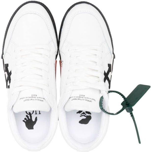 Off-White Vulcanized low-top sneakers Wit
