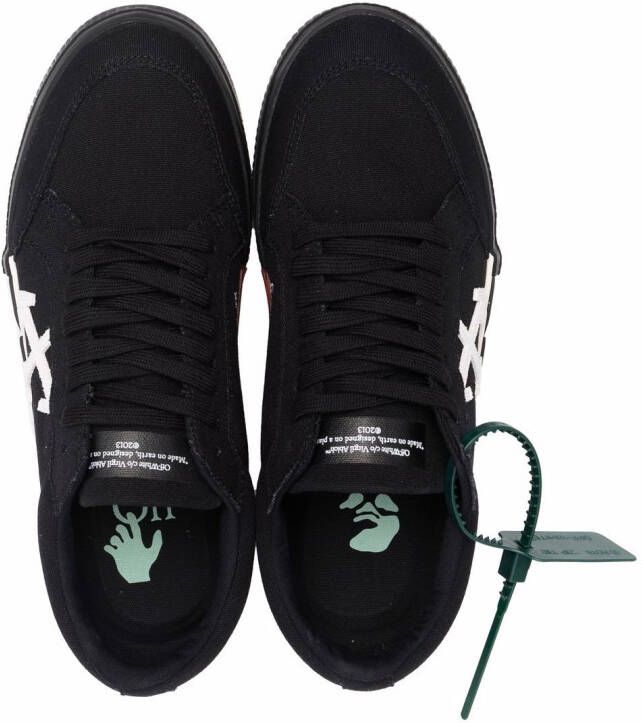 Off-White Low Vulcanized sneakers Zwart