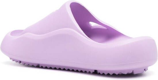 Off-White Meteor chunky slippers Paars