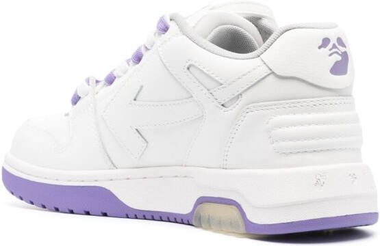 Off-White Out Of Office 'OOO' sneakers WHITE PURPLE