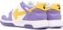 Off-White Out Of Office leren sneakers PURPLE YELLOW - Thumbnail 3