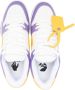 Off-White Out Of Office leren sneakers PURPLE YELLOW - Thumbnail 4