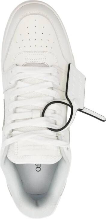 Off-White Out Of Office "For Walking" leren sneakers Wit