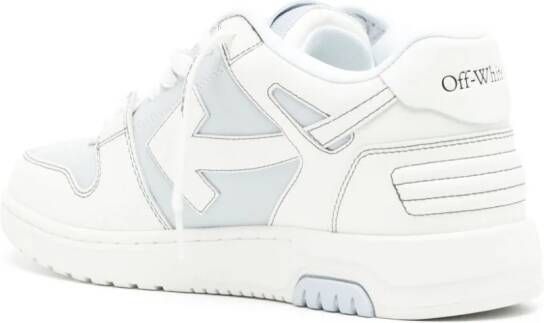 Off-White Out Of Office leren sneakers Blauw