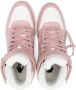 Off White Casual Sneakers voor dagelijks gebruik Pink Dames - Thumbnail 7