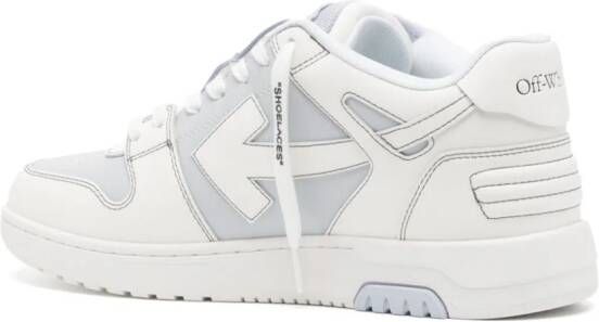 Off-White Out Of Office leren sneakers Wit