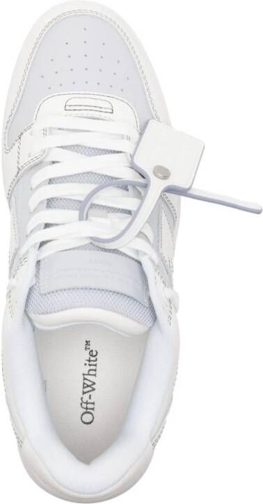 Off-White Out Of Office leren sneakers Wit