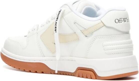 Off-White Out Of Office leren sneakers Wit