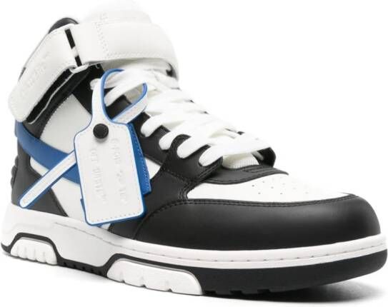 Off-White Out Of Office leren sneakers Wit