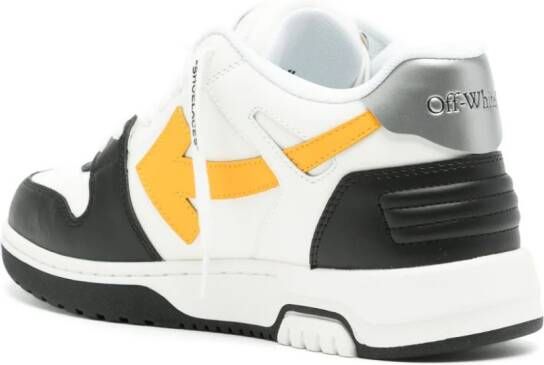 Off-White Out Of Office leren sneakers Wit