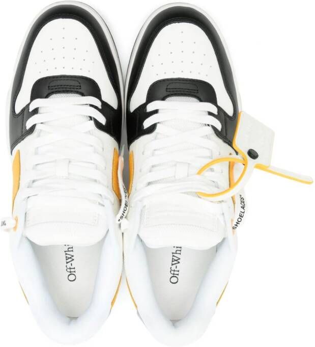 Off-White Out Of Office leren sneakers Wit