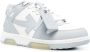 Off-White Out Of Office leren sneakers Grijs - Thumbnail 2