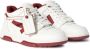 Off White Dames Out Of Office Sneaker Wit Rood White Dames - Thumbnail 8