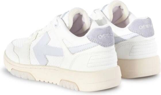 Off-White Out Of Office leren sneakers Wit