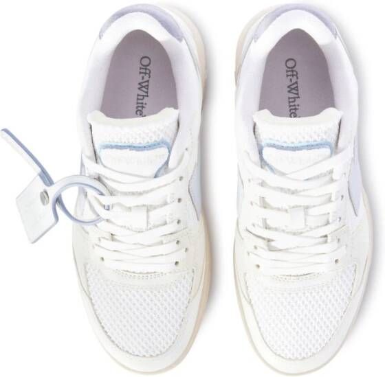 Off-White Out Of Office leren sneakers Wit