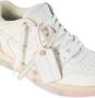 Off White Wit Roze Kalfsleer Sneakers White Dames - Thumbnail 11