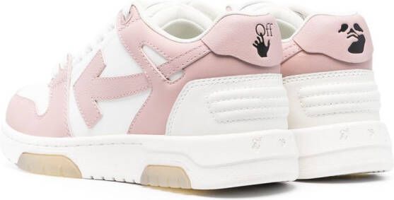 Off-White Out Of Office low-top sneakers Roze